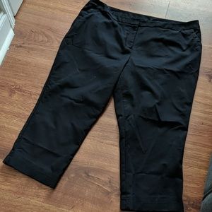 Lane Bryant cropped dress pants size 22